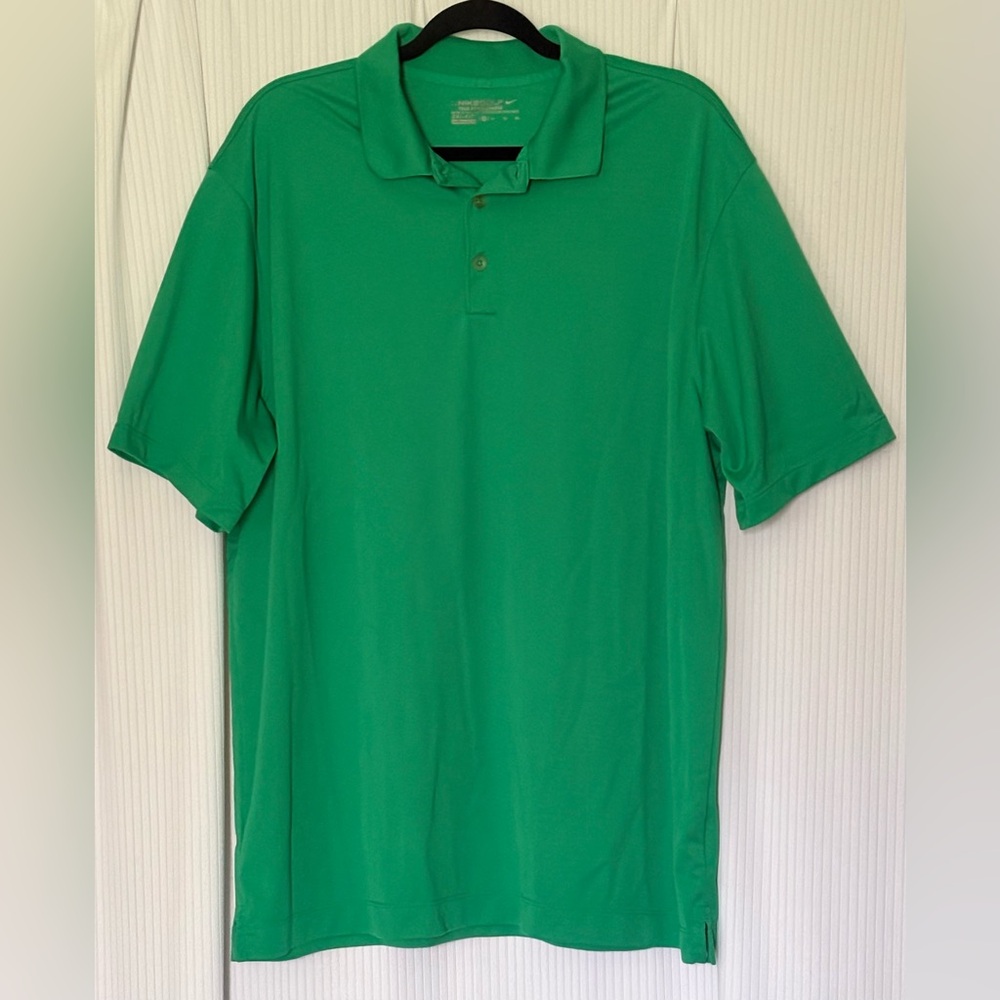 Nike Golf Tour Performance Dri-Fit Polo Golf Shirt Kelly Green XL